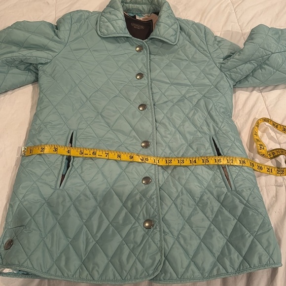 Coach 🔥Sale🔥blue jacket - Picture 10 of 11